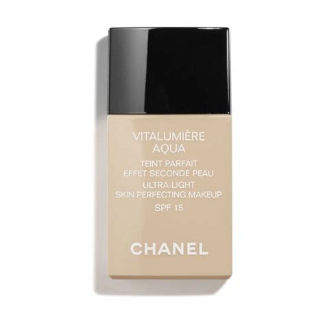 chanel vitalumiere aqua 70 beige|chanel vitalumiere liquid foundation.